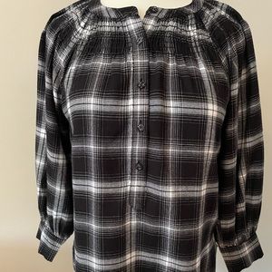 Loft, lightweight flannel, size XS, excellent condition